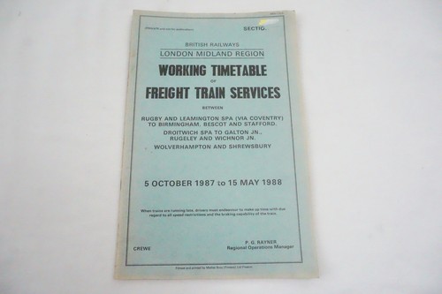 Oct 1987 london - london, midland