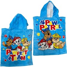 Kids Hooded Towel Poncho Beach