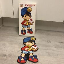 RARE VINTAGE 1983 NODDY & CAKE 10-PIECE SHAPED JIGSAW PUZZLE IN BOX ST MICHAEL