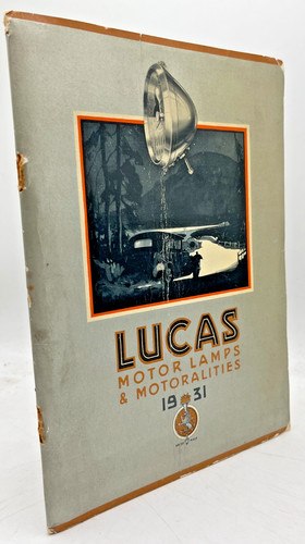 1931 lucas motor lamps - 1931,