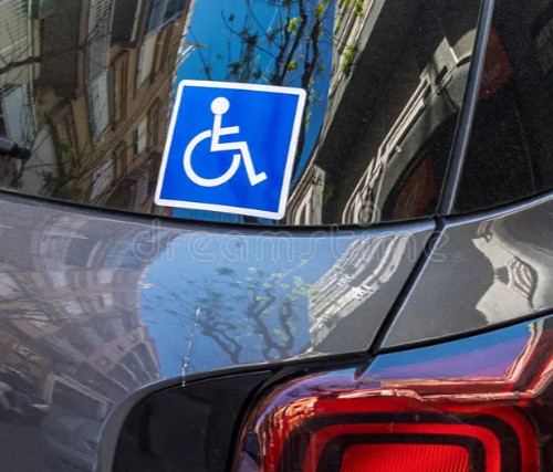 Disabled car sticker pack - car, 2