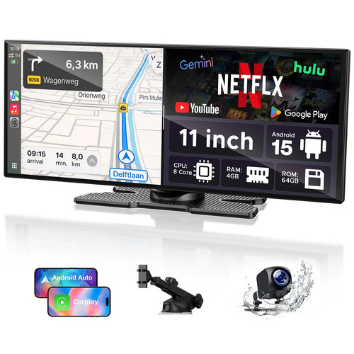 Lamtto wireless carplay - lamtto, 11"