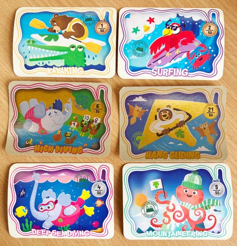 Single cards yoyo bear - single,