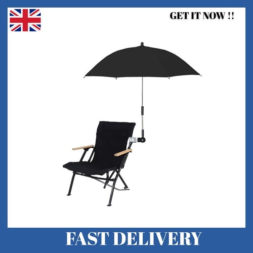 Chair umbrella with - umbrella, clamp