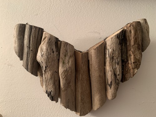 Rustic driftwood wall hanging - rustic,