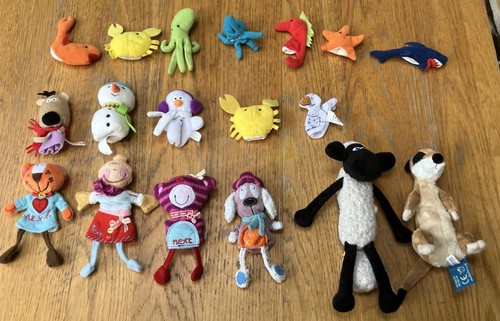 Finger puppets x16 and - x16,