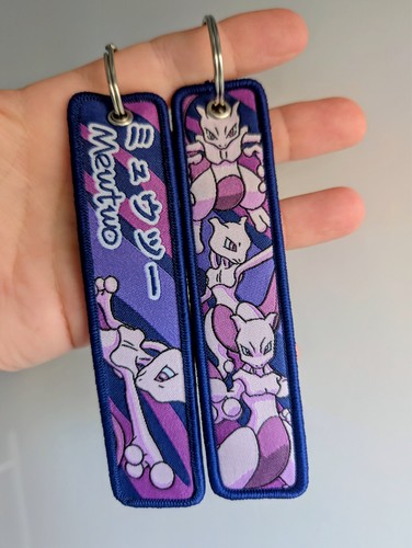 Pokémon embroidered keyring - pokémon,