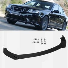 For Saab 9-3 Turbo X Gloss Black Front Bumper Lip Spoiler Splitter Body Kits MU