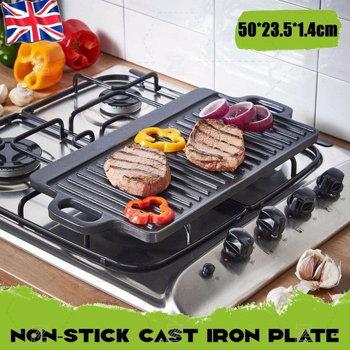 Cast iron large - cast, griddle