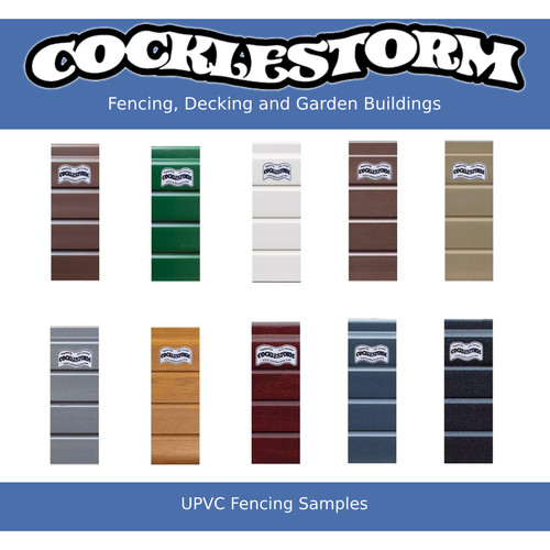 Upvc garden fence - garden, panel