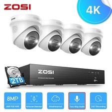 ZOSI 4K POE CCTV Security