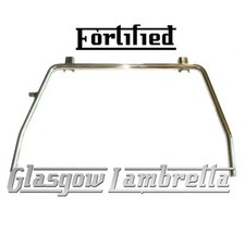 Lambretta Series 2 Li / TV Scooter POLISHED STAINLESS STEEL STAND by FORTIFIED