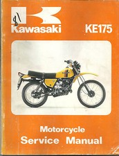 1979-1982 Kawasaki KE175 Service Shop Manual 99924-1020-04