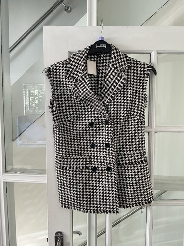 Ladies black and white hounds - ladies,