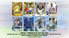 Panini Adrenalyn XL FIFA 365 2026 Golden Baller, Elite, Limited Edition + Select