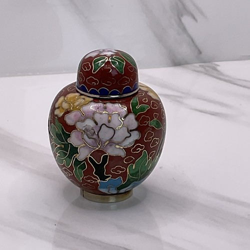 Vintage cloisonné enamel - vintage, mini