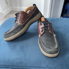 M&S Marks Spencer Navy Brown