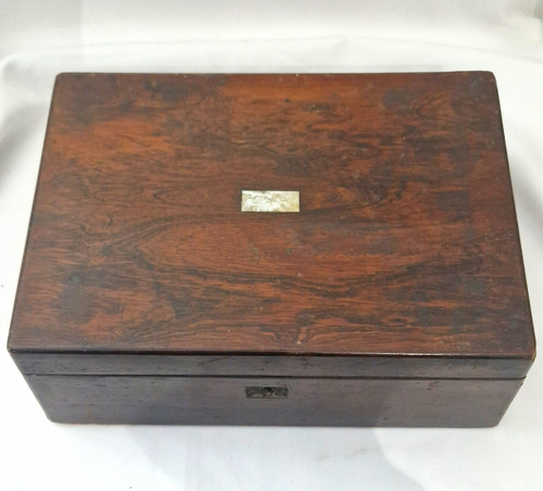 Antique victorian rosewood - antique, box