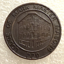 Irish Masonic Token - Lodge of