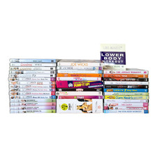 42 x Fitness DVD Job Lot