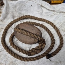 Large Vintage Wooden  single