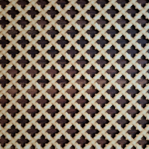 Cross grill decorative - grill,