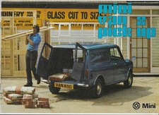 1978 (British Leyland) Mini Van & Pick-up brochure