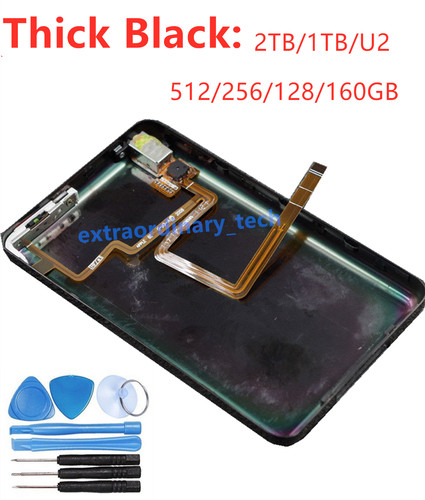 Black thick back - black,
