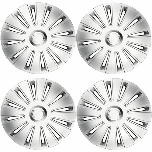Grey silver wheel trims - 4,