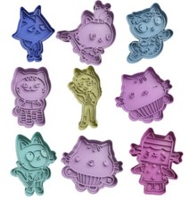Gabby's Dollhouse Cookie Cutters + insert - approx. 8cm