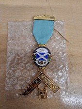Masonic Craft Lodge Officer Past Master Breast Jewel