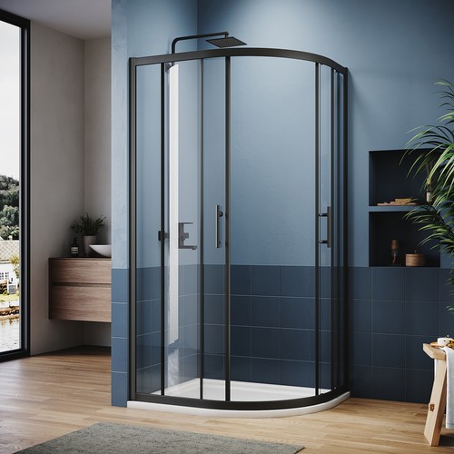 Quadrant shower enclosure and - enclosure,