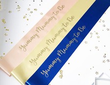 Yummy Mummy to Be Sash Baby