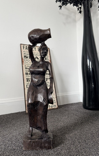 Vintage african wood - african, sculpture