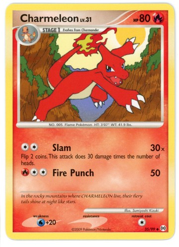 Charmeleon arceus - 35/99,