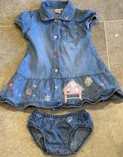 Debenhams Denim Baby Dress and