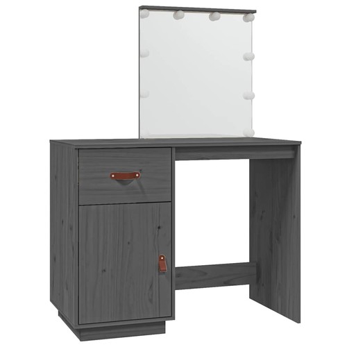 Solid wood pine dressing table - solid,