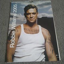 Robbie Williams Official Poster Calendar 2005