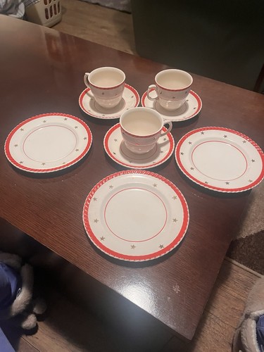 Rare three tea cups and - tea,