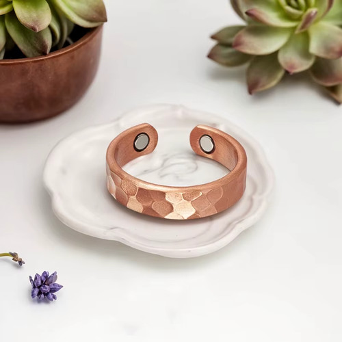 Pure copper hammered - copper,