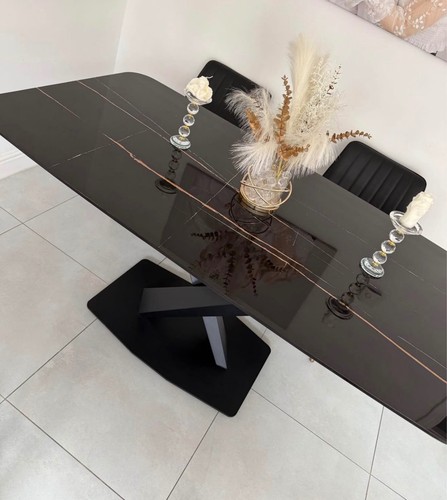 Dining table and chairs - dining,