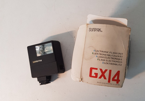 Sunpak gx14 electronic flash - sunpak,