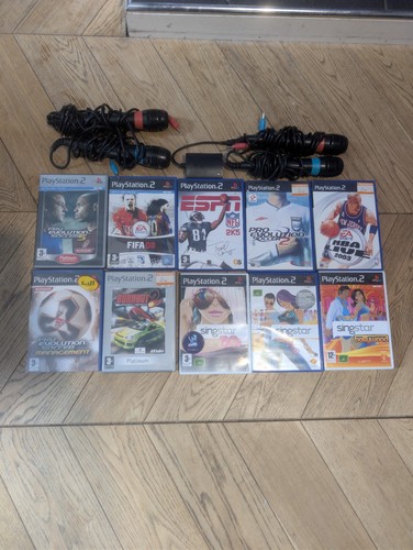 Ps2 games bundle - games, bundle/singstars