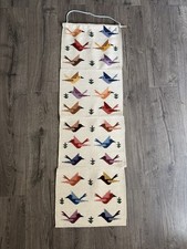 Vintage boho bird woven - vintage,