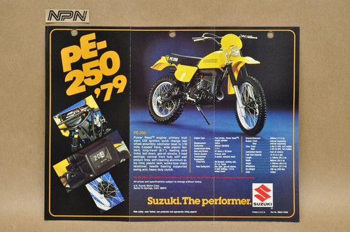 Vintage 1979 suzuki - 1979, pe250