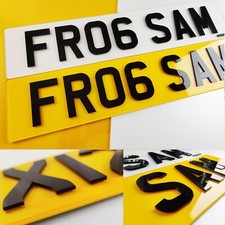 PAIR OF 3D 4D Road Legal 3MM
