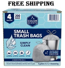 Small Trash Bags - 4 Gallon