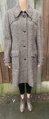 Gil bret wool tweed - coat, size