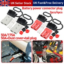 2/4Pcs For Anderson 50AMP 6AWG