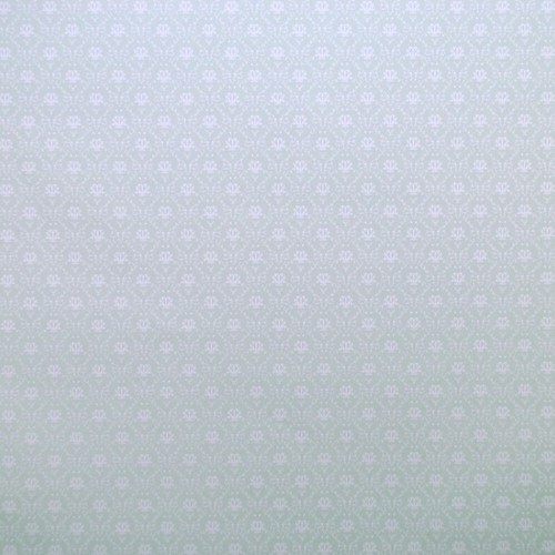 Dolls house wallpaper bleu - house,